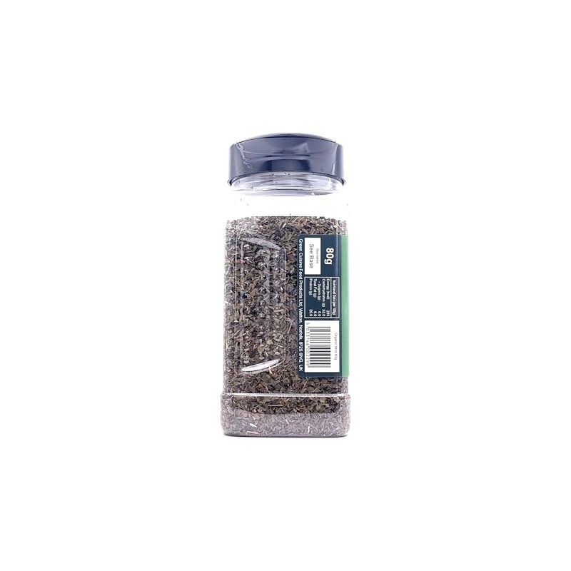 Organic Mint | 80g | Certified Organic Dried Mint Leaves