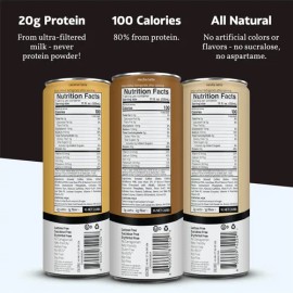 Slate Café Helado Slate Milk Alto En Proteínas - 12 Latas                                                                                             