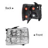 G-PLUS Headlights, Compatible with 2007-2013 Chevy Silverado 1500/2007-2014 Silverado 2500