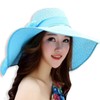 ONE LIMITATION CP114 Straw Hat, Wide Brim, Foldable, Sun Shade,