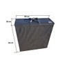 Natalia Spzoo Storage Bag for Folding Mattress, All-Purpose Bag (Black