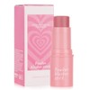 Cream Blush Stick, Creamy Texture Moisturising Face Cream Blush Natural