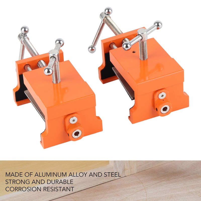 2pcs Cabinet Claw Professional Metal Cabinetry Clamp with Hex Wrench