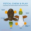 Best Pet Supplies - Juguete Divertido para Perro sin Relleno,