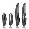 4 Pack Folding Mustache Comb Portable Beard Comb Fine Teeth