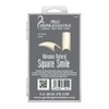 Pro Impressions 100-Piece Advance Natural Square Smile Nail Tips Set