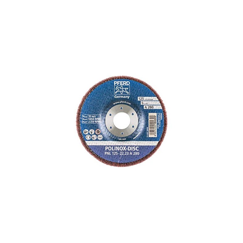 Pferd Polinox 44692263 Sanding Disc PNL Diameter 125 mm Width
