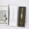 MultiBey Scissors Straight Recycled Stainless Steel 7" Copper Gold Multipurpose