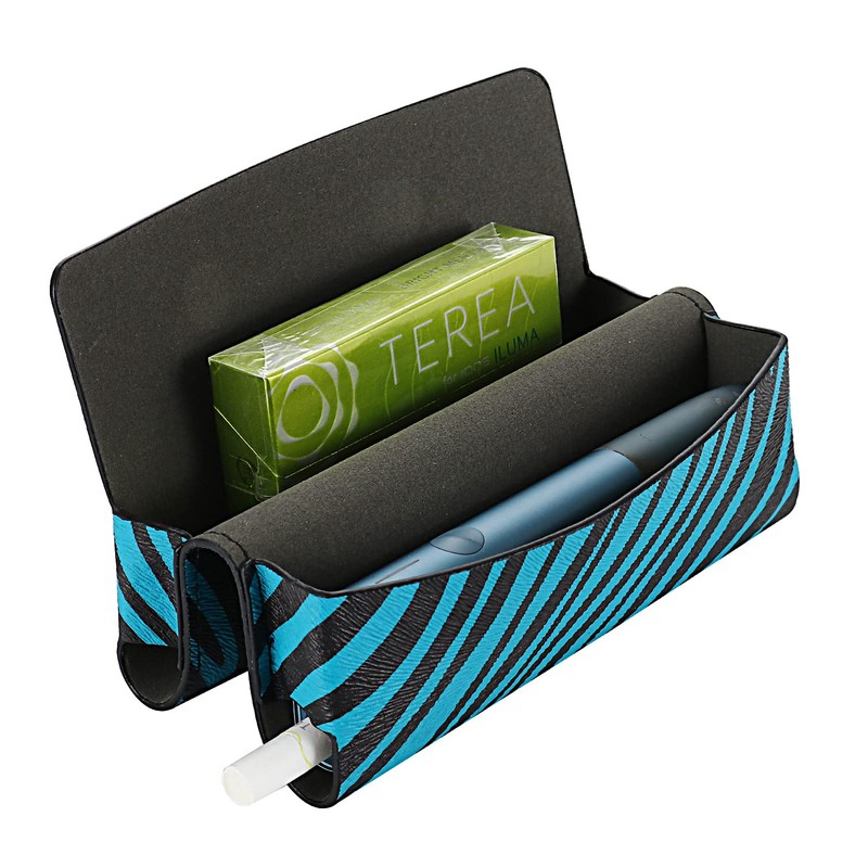 Mekeran Storage Bag for IQOS ILUMA ONE, PU Leather Case