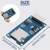 DAOKAI 5PCS Micro SD Card Module TF Card Adapter Reader