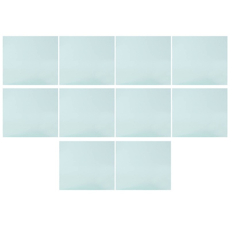 10Pcs 138x122mm Welding Helmet Transparent Protective Plate Spare Lens Industrial