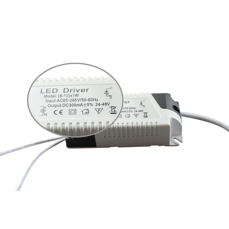 Led Driver (8-12)X1W Constant Current 300mA Transformer High Power Supply