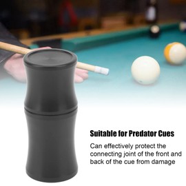 Billiard Cue Joint, Uni Loc Accessories Fit for Quick Joint Protectors Billiards & Pool Protectors POM Black (Quick Joint)