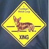 KC Creations Cardigan Welsh Corgi Xing Dog Sign