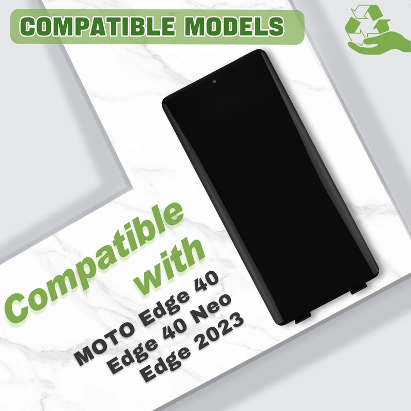 SWARK New OLED Display Compatible with Moto Edge+ 2023 Edge