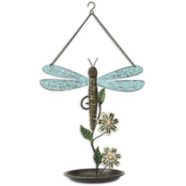 Sunset Vista Designs Dragonfly Birdfeeder, 13-Inch