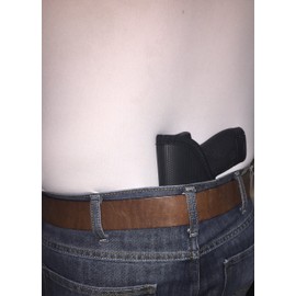 Ruger LC9, LC380 Gripper Concealed Carry Gun Hoster for Inside The Pants, Front Pocket, IWB No Clip Needed with It's Gripping Technology.
