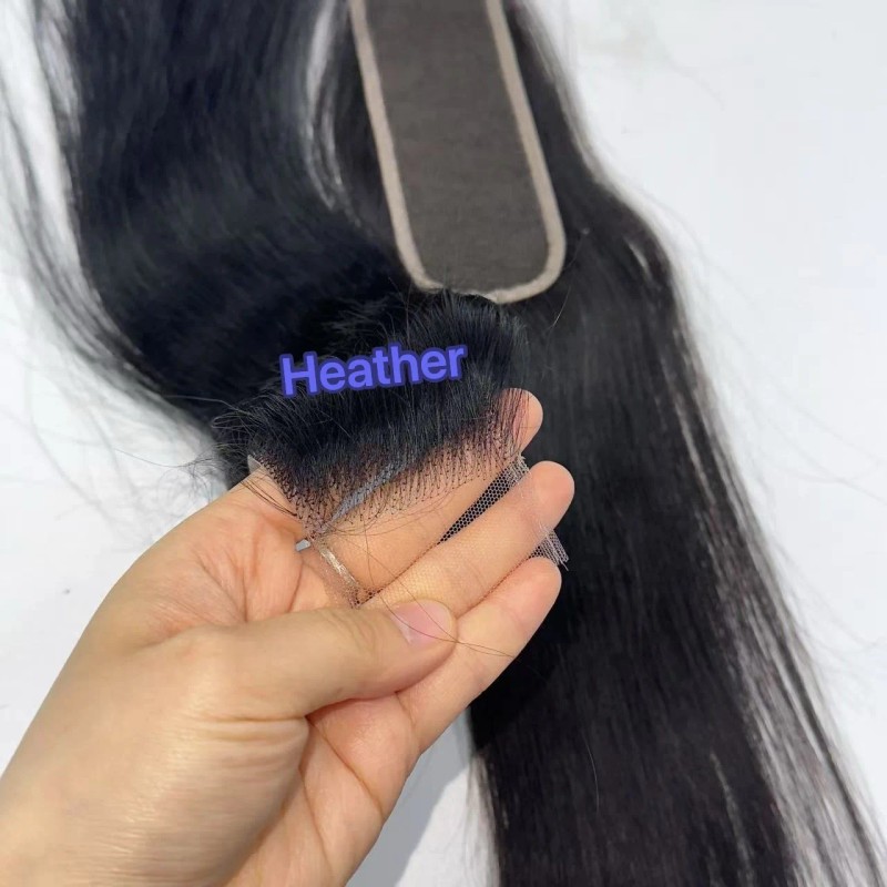 HD 4x4 Closure Burmese Curly 5x5 Burmese Curly Closure 2