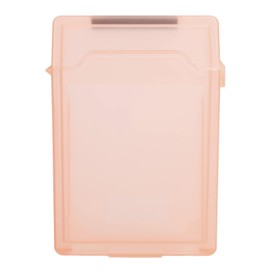 Hard Drive Case, 2.5inch External Hard Drive Case Hard Disk Storage Box Dustproof and Antistatic Hard Drive Protect Case for 2.5 Inches Ssd (Red)