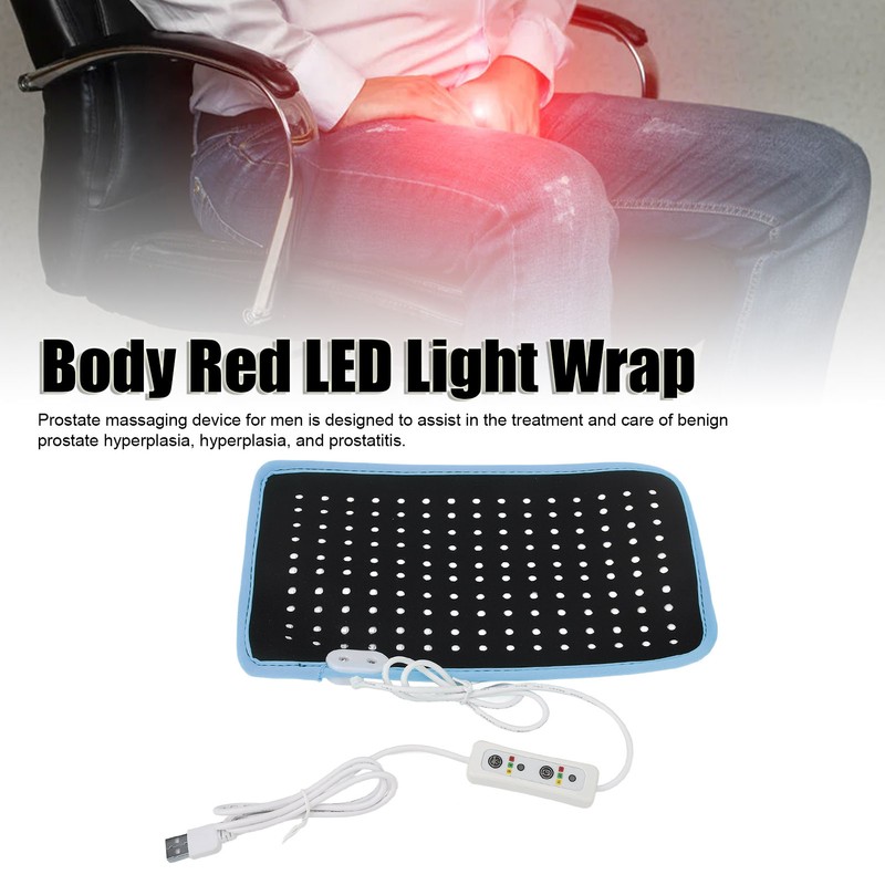 Body Red LED Light Wrap for Prostatic Treatment Wearable Reduce