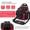 MELOTOUGH Professional Electrician Tool Pouch Bag with Shoulder Strap Tool
