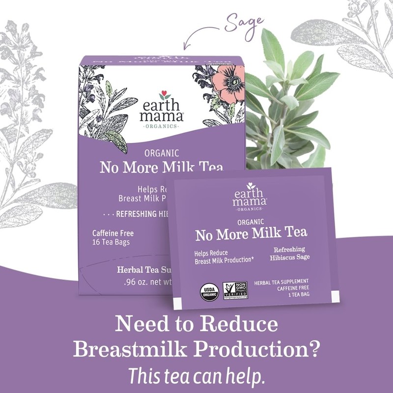 Earth Mama No More Milk Tea | Organic Herbal Tea