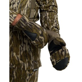 Nomad Mens Cottonwood VX3 Flip Mitten, Warm and Durable Hunting Gloves with Flip-Back Design and Insulated Protection, Mossy Oak Bottomland Camo, Small/Medium