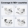 mooas Universal Travel Adapter