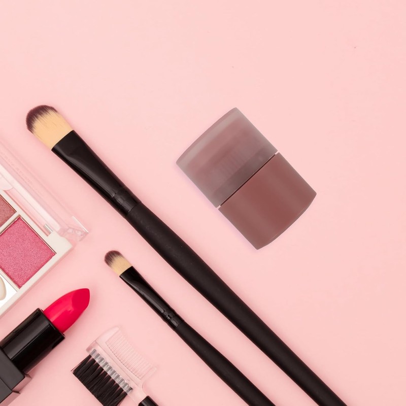 Brillo de Labios Giratorio 9g Rojo, Gel Ligero para Mujeres