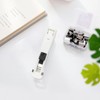 Boxkat 1 Pcs Portable Recyclable Handheld Paper Clam Clip Dispenser
