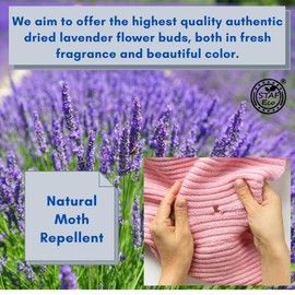 STAFECO® LAVENDER Top Grade Dried Flowers Bugs Sachet harvest time 07 2022 Premium Flowers (80 GRAMS)
