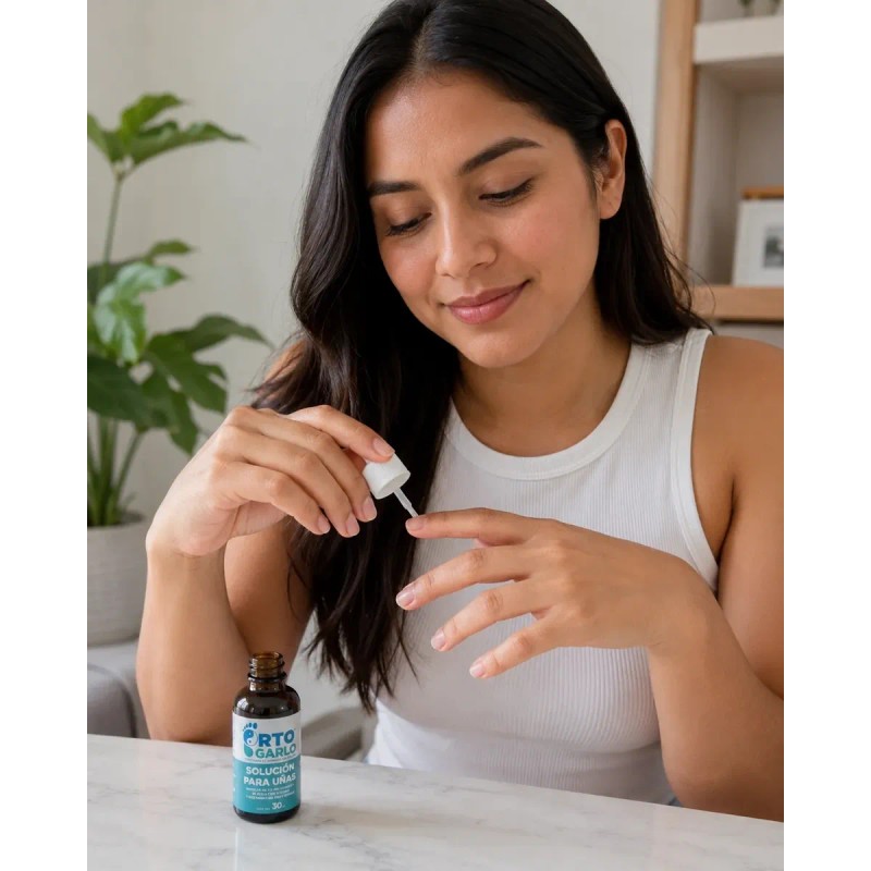 Fungicida Para Uñas Con Hongos Onicomicosis Ortogarlo