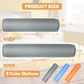 47inch Inflatable Long Bolster Body Pillow for Adults,Travel Body Pillow Hug Pillow for Bed,Body Pillow for pregnant,Round Cervical Roll Cylinder Bolster Body Pillow for Hugging Sleeping,Back etc.