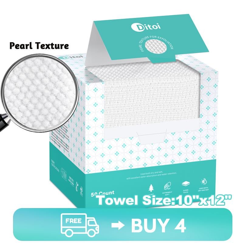 Ditoi Disposable Face Towels Home Use Single-use Towelette:_Box with Drawer