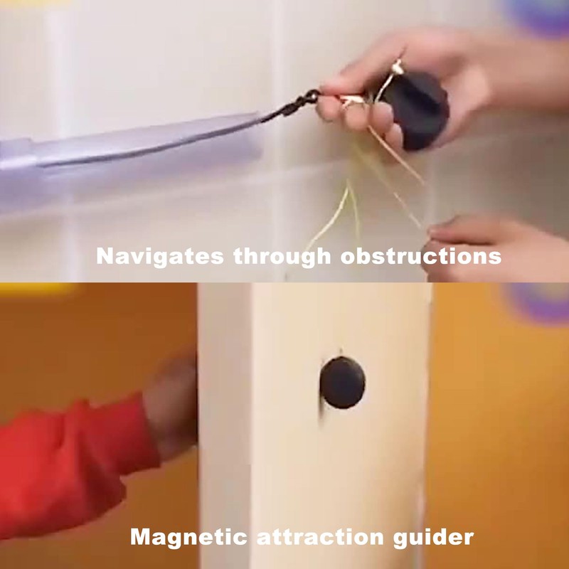 Magnetic Cable Puller, Magnetic Cable Puller Guide System, Magnetic Wire