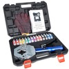 TINVHY Hydraulic A/C Hose Crimper with 7 Die Set, Hydra-crimp