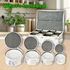 China Storage Containers for 12 Place Setting, Hard Shell Storage