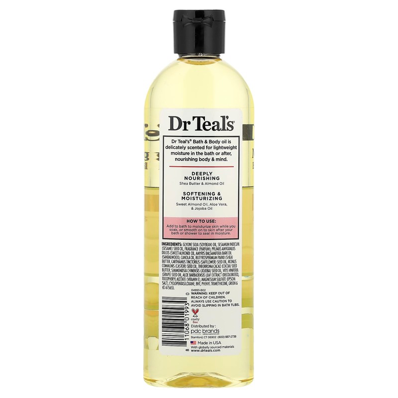 Dr Teal's Moisturizing Bath & Body Oil with Shea Butter