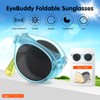 EYEBUDDY Kids Sunglasses-Boys Girls Sunglasses, Folding Polarized Sunglasses,100% UV Protection
