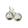 Earrings – Dandelion in the evening twilight