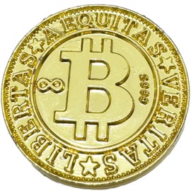 Hokant Haptic Coin Fidget Slider-Metal Fidget Toy Clicker Coin for Adults Stress Anxiety Relief, EDC Fidget Blocks - Zinc Alloy - Gold