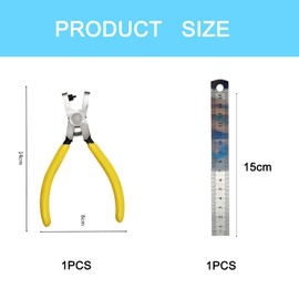 2PCS Belt Hole Puncher for Leather Hole Puncher for Belts Leather Punch Tool for,Multi-Function Hole Punch Tool,Hole Punch for,Used for Shoes, Purses, etc