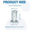 PATIKIL Expansion Screw Petal Nuts M4, 20 Pcs Jack Nut