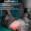 NativoDex Ankle Brace - Adjustable Ankle Support for Plantar Fasciitis