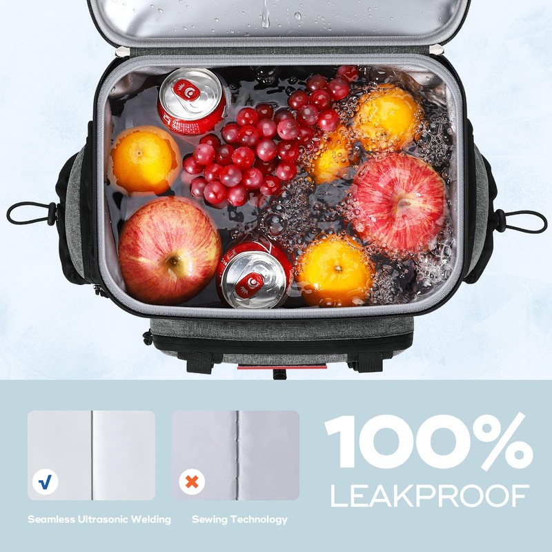 Maelstrom Backpack Cooler,Soft Lightweight Leakproof Cooler Backpack,35/50 Can Insulated Cooler
