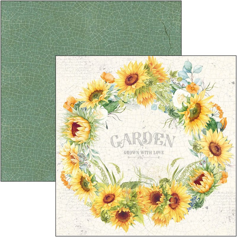 Ciao Bella 12"x12" Farmhouse Garden Patterns Pad