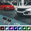 X AUTOHAUX 2pcs USB LED Light Car Interior Touch Control