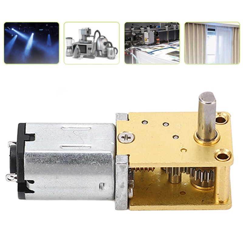 Turbo Worm Geared Motor Micro Brushed DC 3V Mini Reduction