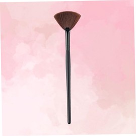 NOLITOY Face Blush Brush Soft Bristles Makeup Brush for Highlighting and Blending with Wooden Handle for Powder and Blush Application Random Color