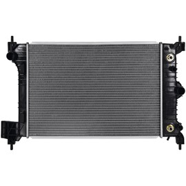 WHEELTECH 13247 Engine Coolant Radiator Compatible with 2012-2018 for chevy Sonic 1.8L, Replace# 13247,CU13247, 95298551, GM3010546 Aluminum Automotive Replacement Engine Radiators Auto Parts